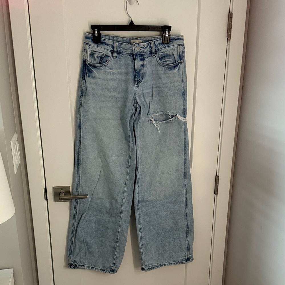 PacSun Light Blue Wide Leg Jeans
